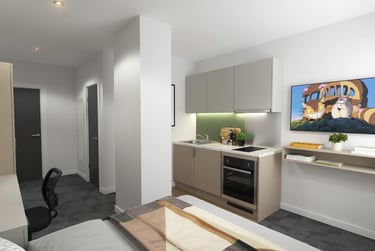 1 bed studio, Humberstone Road, Highfields, Leicester, LE54AS - Image 5